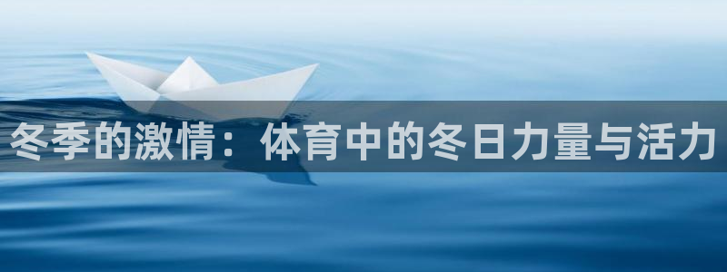 球速体育：冬季的激情：体育中的冬日力量与活力